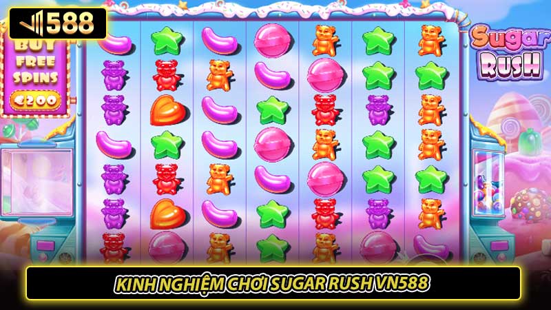 Kinh nghiệm chơi Sugar Rush Vn588